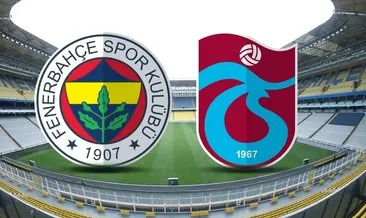 F.Bahçe-Trabzonspor 25 Ekim Pazar günü