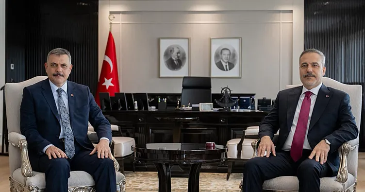 İçişleri Bakanı Çiftçi, Dışişleri Bakanı Fidan ile görüştü