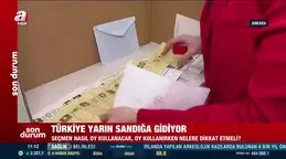 Türkiye yarın sandığa gidiyor! Seçmen nasıl oy kullanacak?