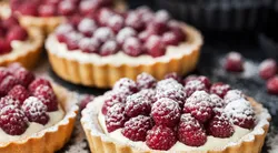 Enfes çay saatlerine: Ahududulu mini tart tarifi