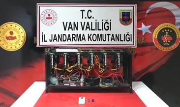 Kripto para üretim cihazı ele geçirildi