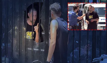 Antalya’da korku dolu anlar: Üzerine benzin döküp kendisini iş yerine kilitledi!