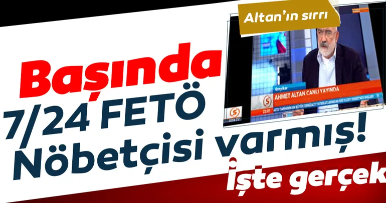 Melih Altınok yazdı: Ahmet Altan’ı FETÖ’nün elinden kurtarın.