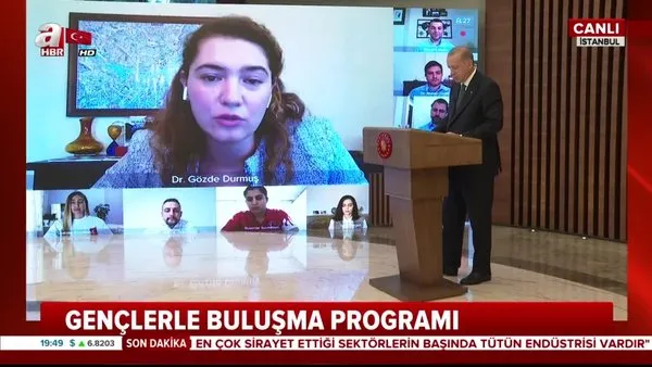 Başkan Erdoğan, '31 Mayıs Tütüne Hayır' gününde gençlerle buluştu | Video