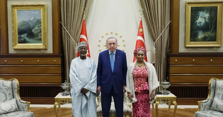 Başkan Erdoğan, Nijerya Büyükelçisi Dakingari’yi kabul etti