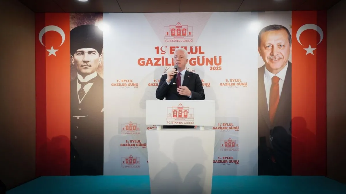 İstanbul’da gaziler unutulmadı! Vali Gül: “Her ülke güçlü silahlara sahip olabilir fakat fedakarlık yapacak insana zor sahip olur”