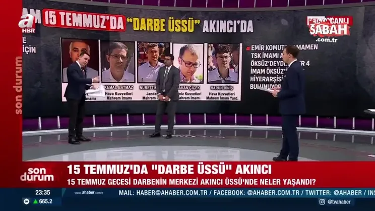 Son dakika: 15 Temmuz gecesi Akıncı Üssü'nde neler oldu? İlk kez A Haber'de açıklandı | Video