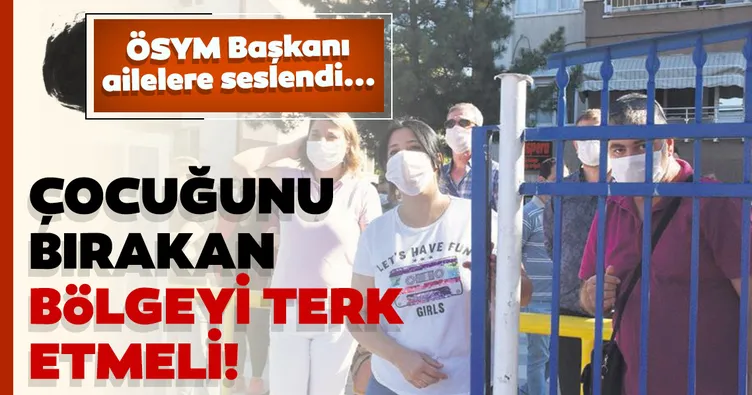Çocuğunu bırakan bölgeyi terk etmeli