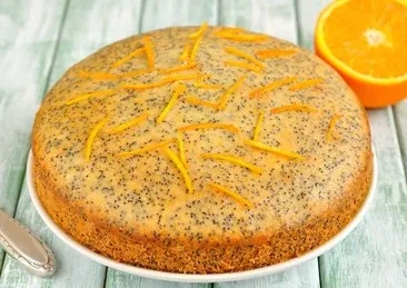 Yumuşacık dokusu ve enfes lezzetiyle: Haşhaşlı portakallı kek