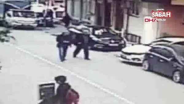 İstanbul'daki cinayet dehşetinin görüntüleri ortaya çıktı! 2 ölü, 1 yaralı | Video