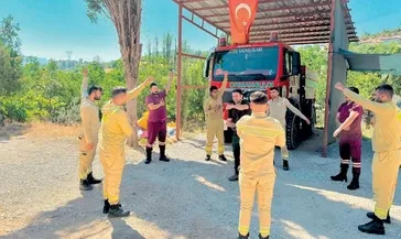 ‘Alev savaşçıları’ göreve hazır