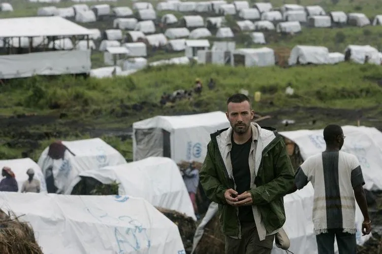 Ben Affleck, mülteci kamplarını ziyaret etti