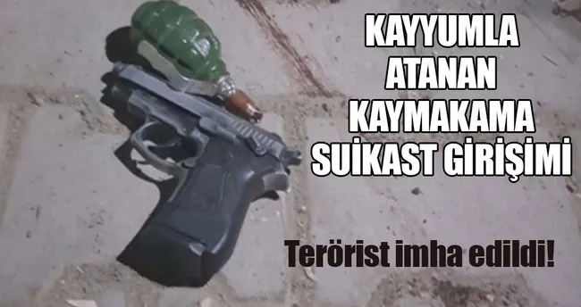 Mazıdağı Kaymakamı’na suikast girişimi