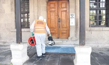 Tarihi mekanlarda korona temizliği