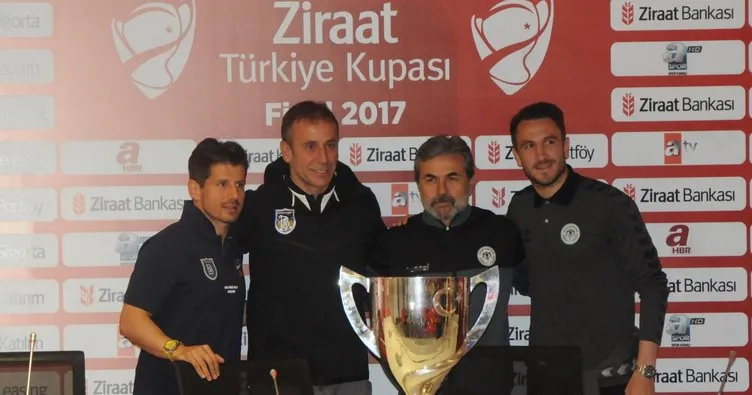 Ziraat Türkiye Kupası final maçı öncesi basın toplantısı