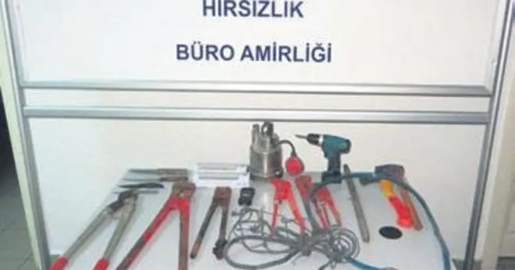 Kamera kayıtları hırsızları yakalattı