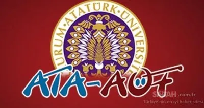 ATA AÖF sınav giriş belgesi/yerleri açıklandı mı? 2023-2024 Atatürk Üniversitesi güz dönemi ATA AÖF sınavları ne zaman, ayın kaçında?