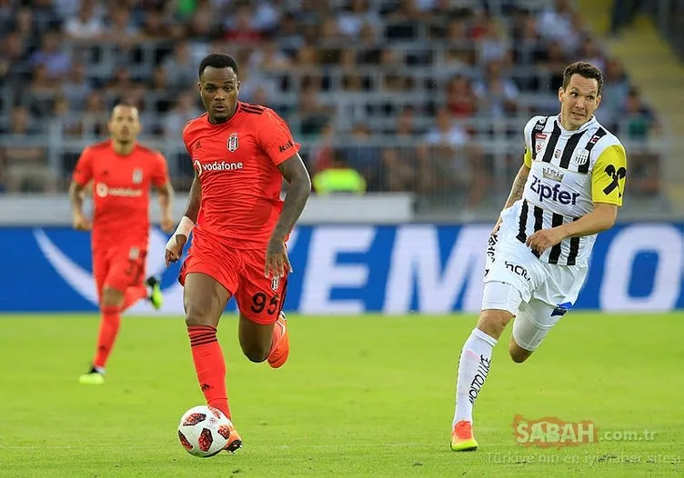 LASK Linz - Beşiktaş maçından kareler