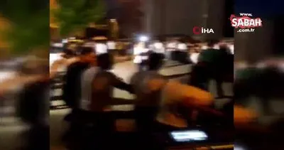 İstanbul Arnavutköy’de kol kola girip ölümüne böyle halay çektiler | Video