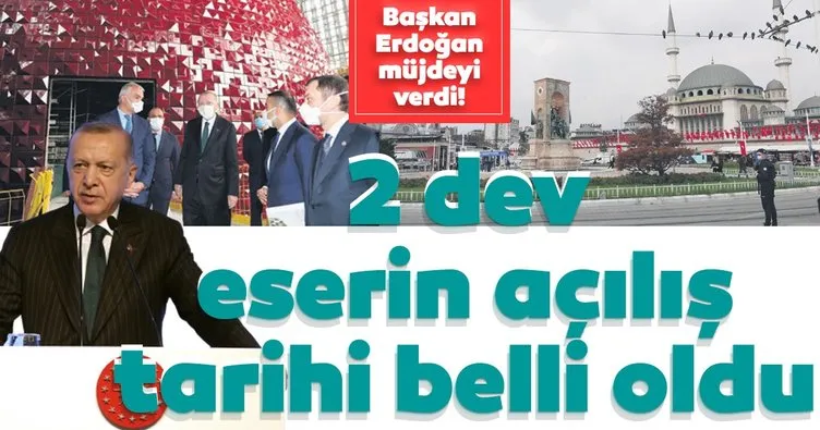 Taksim Camisi Ramazan’da AKM, Haziran 2021’de açılacak
