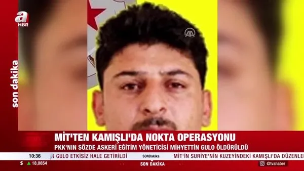 SON DAKİKA! MİT'ten Kamışlı'da nokta operasyon! Sözde PKK yöneticisi öldürüldü | Video