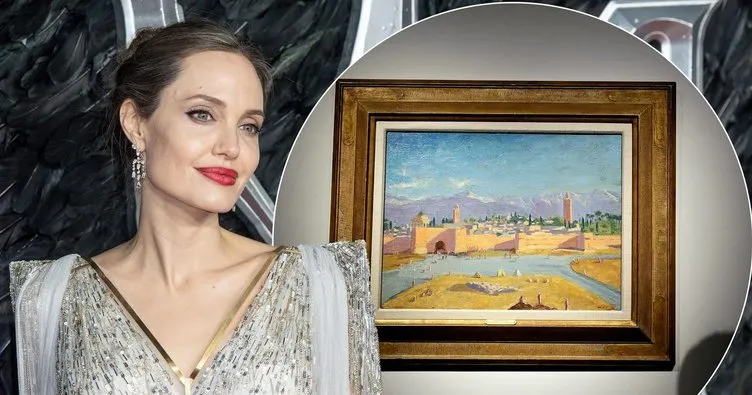 Angelina Jolie’nin Churchill tablosu 11.6 milyon dolara satıldı