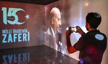 15 Temmuz Dijital Gösterimi, Marmaray Yenikapı İstasyonu’nda ziyarete açıldı