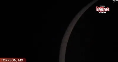 Yılın ilk Güneş tutulması gerçekleşti