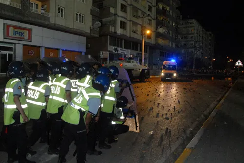 Diyarbakır'da olay çıktı