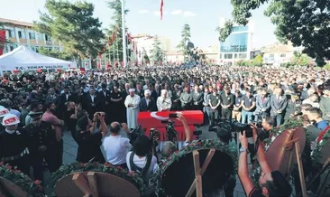 Şehitler kalplerimize gömüldü