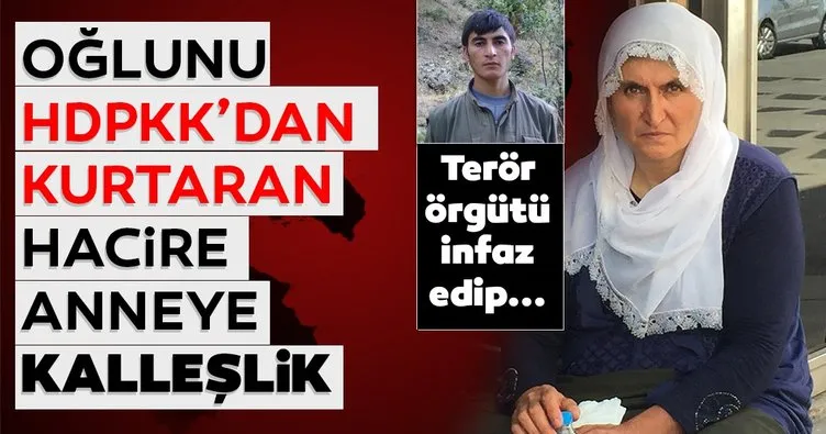 Diğer oğlunu Kandil’de infaz etmişler