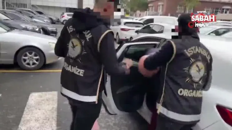 Suç örgütü liderine İstanbul'da operasyon | Video