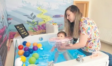 Bebekler masajla daha rahat uyuyor