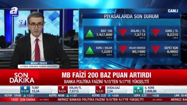 SON DAKİKA! Kritik faiz kararı açıklandı! Merakla beklenen açıklama Merkez Bankası'ndan geldi