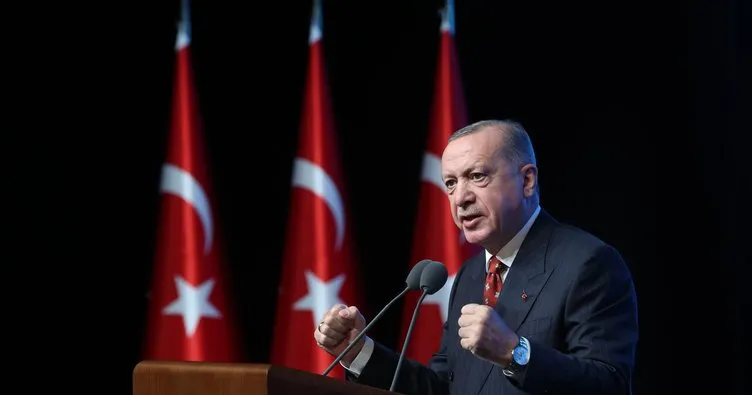 Son dakika: Başkan Erdoğan: Özgürlüğümüze vurulmak istenen prangaları parçalayıp attık