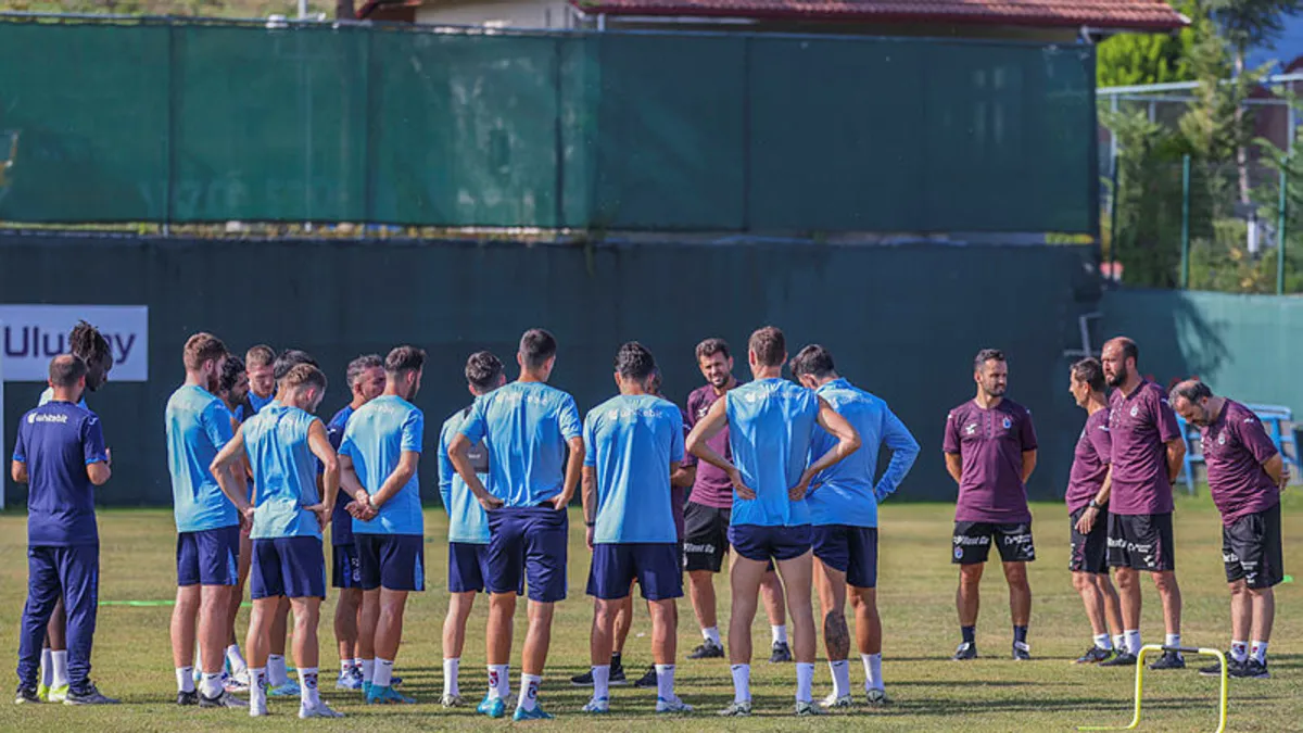 Trabzonspor, Başakşehir maçının hazırlıklarını sürdürdü Trabzonspor, Başakşehir maçının hazırlıklarını sürdürdü