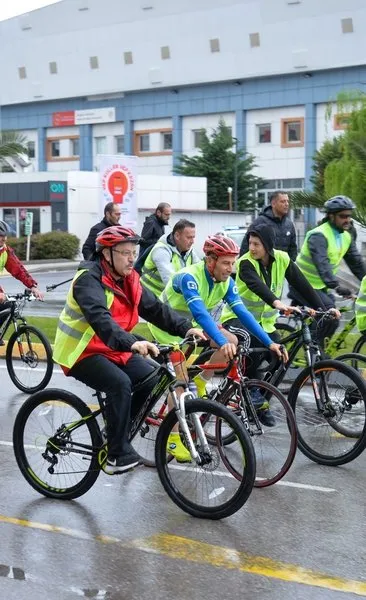 Trabzon’da 11. Yeşilay Bisiklet Turu düzenlendi