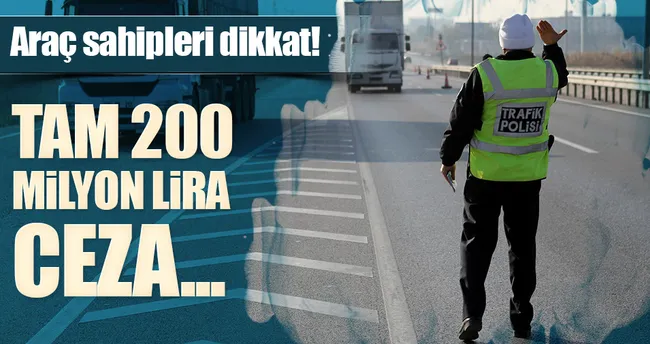 Belgesiz araçları polis affetmedi