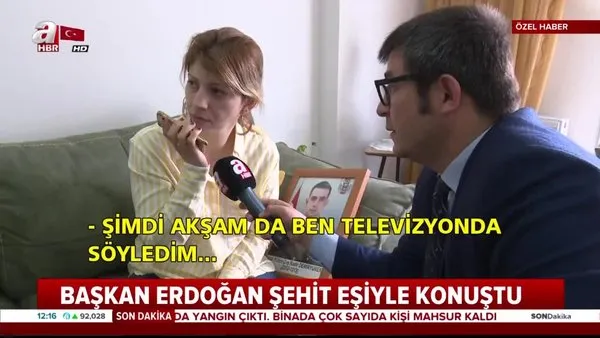 Cumhurbaşkanı Erdoğan, CHP'li adayın hakaret ederek kovduğu şehit eşini aradı!