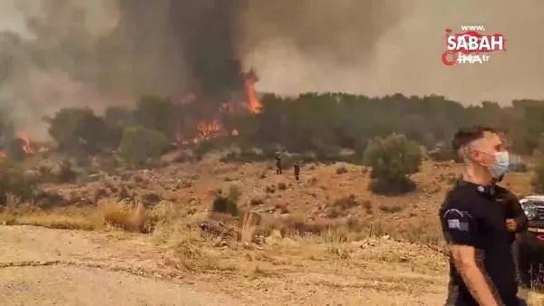 Yunanistan’da son 24 saatte 66 yangın | Video