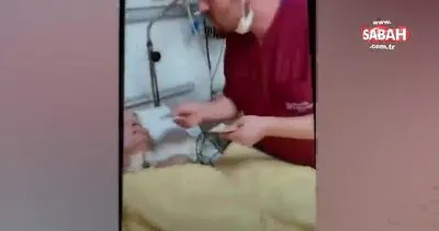 Özel hastanede skandal görüntüler! Yaşlı hasta kadının suratına para atıp dalga geçtiler | Video