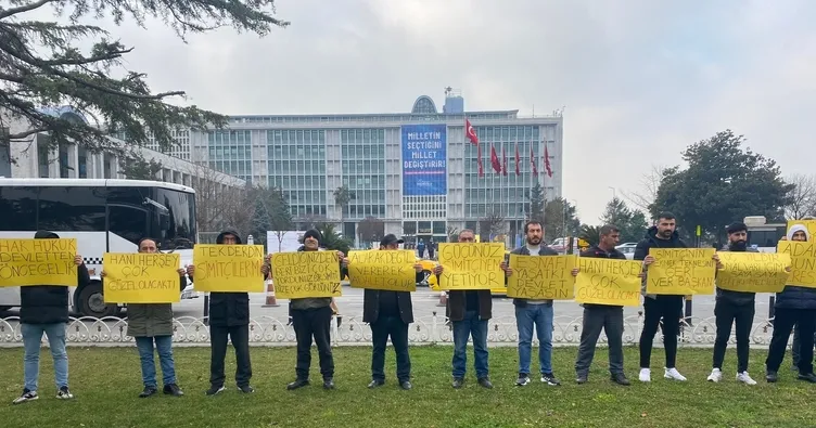 Saraçhane’de simitçi eylemi