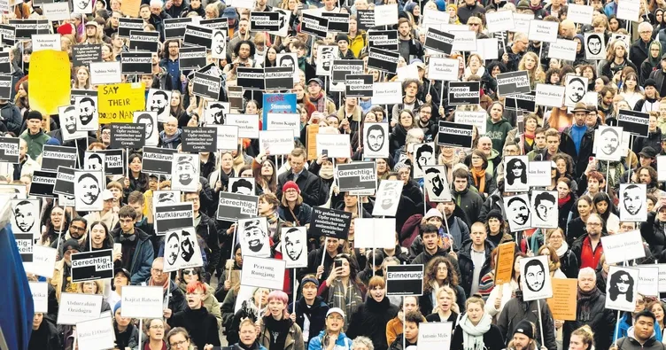 Hanau terör kurbanları anıldı