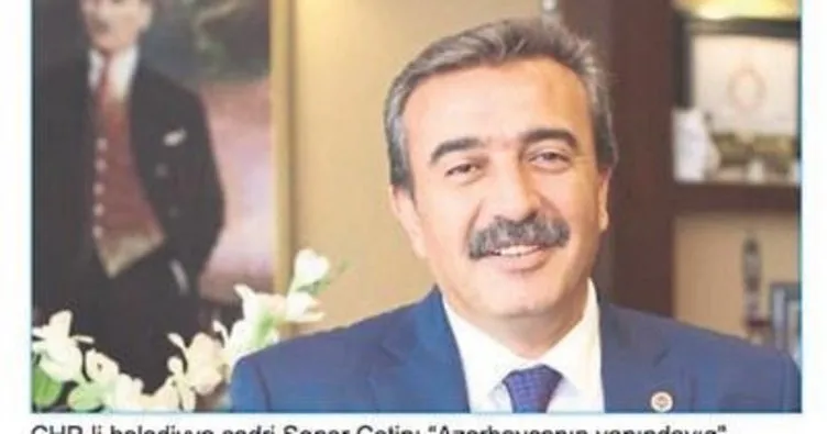 Başkan Soner Çetin Azerbaycan basınında