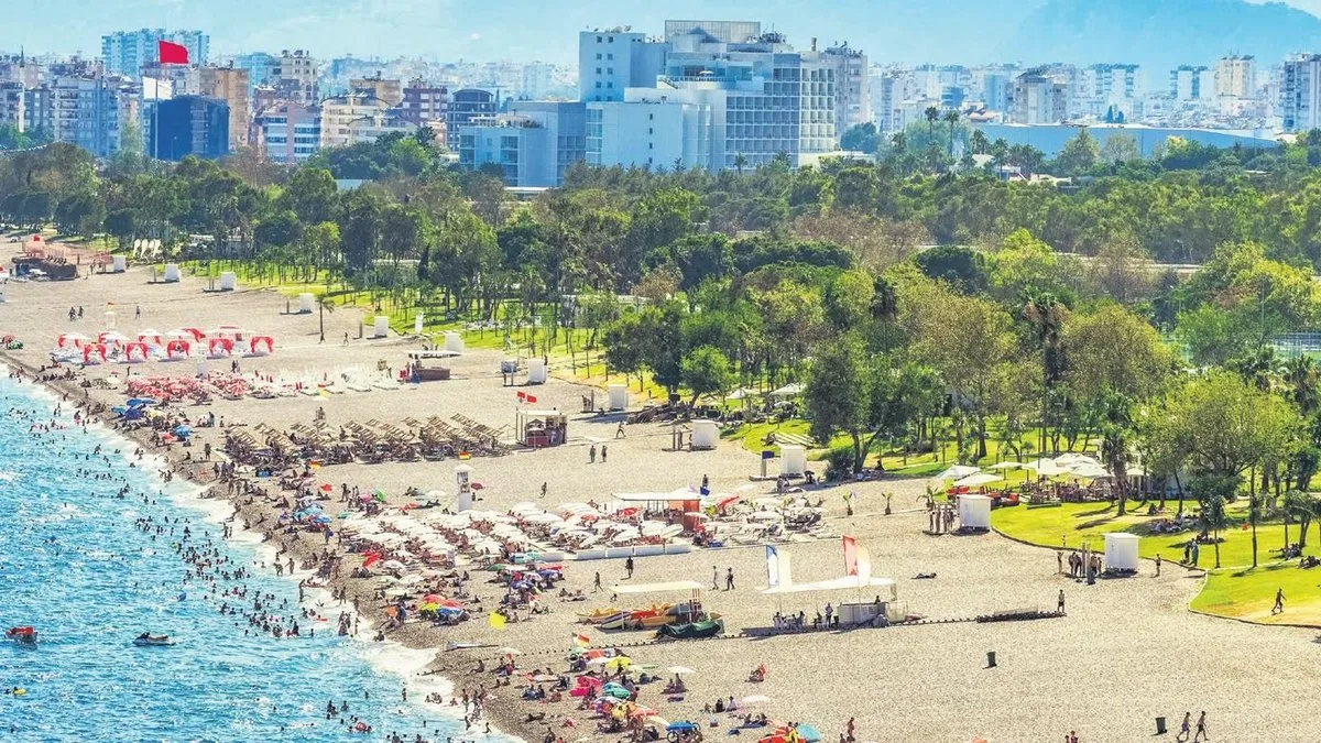 Turizmde sarı yaz coşkusu