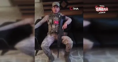 Suriye’de görev yapan kahraman Mehmetçiklerden şampiyona selam videosu | Video