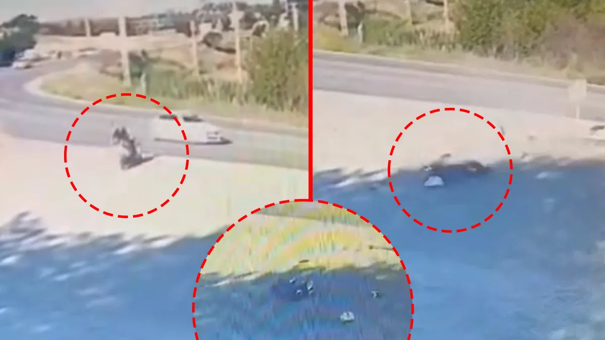 Adıyaman’da acı kaza! Virajda kontrolü kaybeden motosikletli metrelerce savruldu: Emrah’ın kahreden son anları kamerada… Adıyaman’da acı kaza! Virajda kontrolü kaybeden motosikletli metrelerce savruldu: Emrah’ın kahreden son anları kamerada…