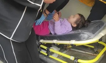 Yer Bursa: Küçük Azra 4 metre yükseklikten beton zemine düştü! #bursa