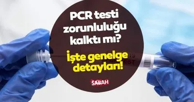 PCR testi zorunluluğu kalktı mı, PCR zorunluluğu nerelerde kaldırıldı, hangi yerlerde devam ediyor? Otobüs, uçak, konser, tiyatro için aşısızlar test verecek mi?