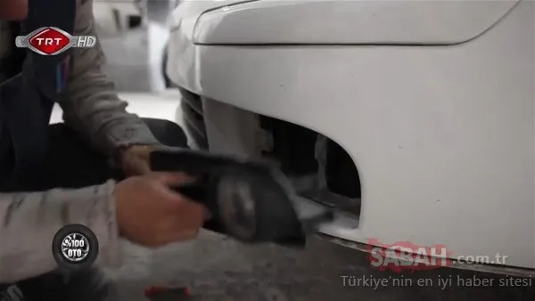 Küçük dilini yuttu! Volkswagen Golf'ünü o halde görünce...